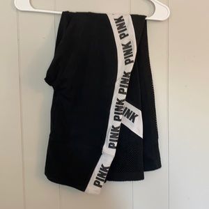 Pink Victoria’s Secret leggings